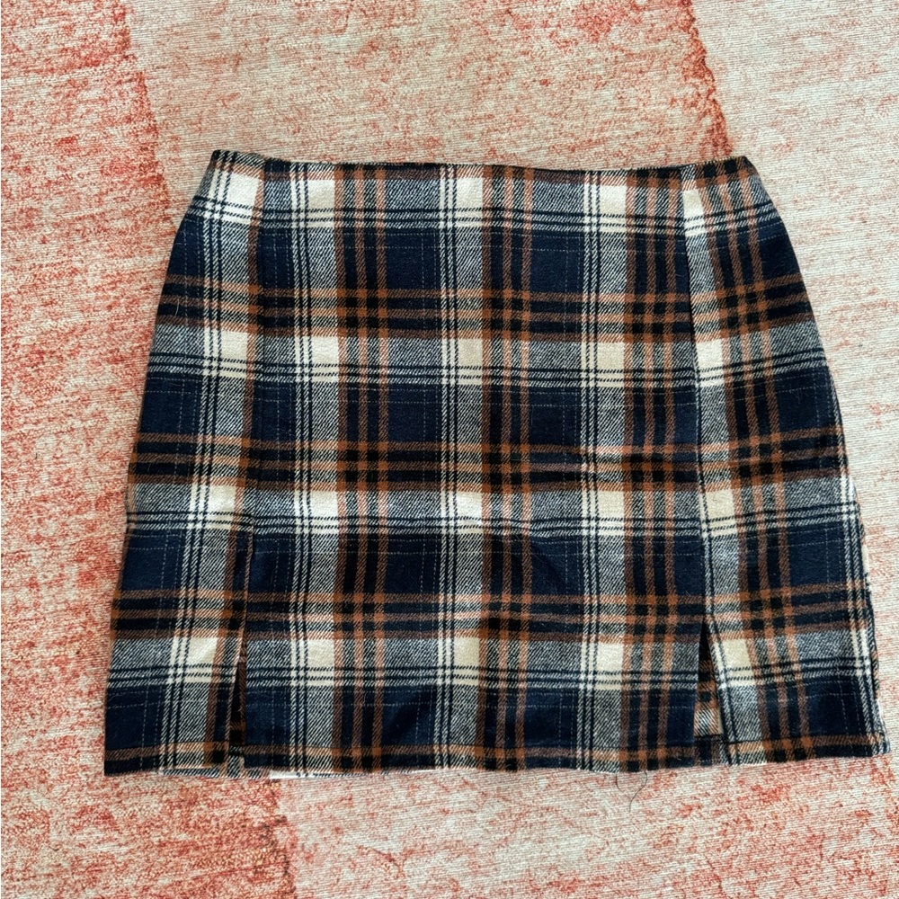 Plaid skirt